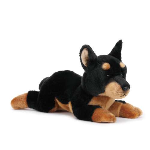 Doberman Pinscher Dog Stuffed Animal Toy Plush Dobie 13 