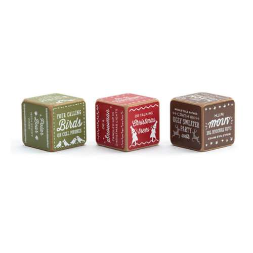Demdaco Would Yule Rather Crazy Christmas Dice Set