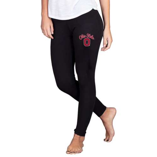 Concepts Sport Women's Ohio State Buckeyes Fraction Tights