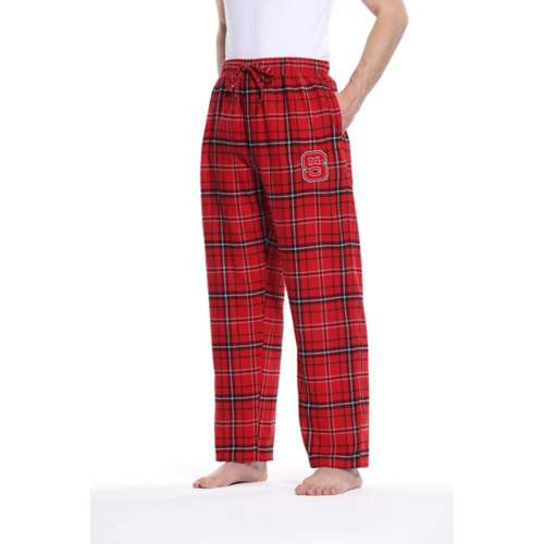 Concepts Sport North Carolina State Wolfpack Flannel Pants