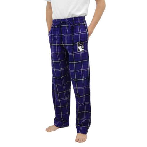 Concepts Sport Northwestern Wildcats Flannel Pants