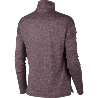 nike long sleeve half zip running top