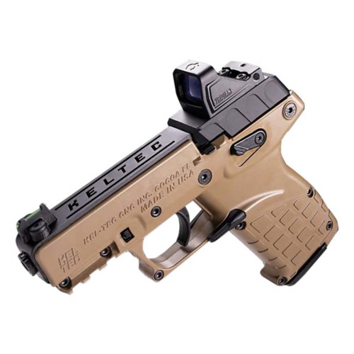Kel-Tec P17 With Threaded Barrel & Viridian RFX-11 Green Dot 22 Long Rifle Pistol