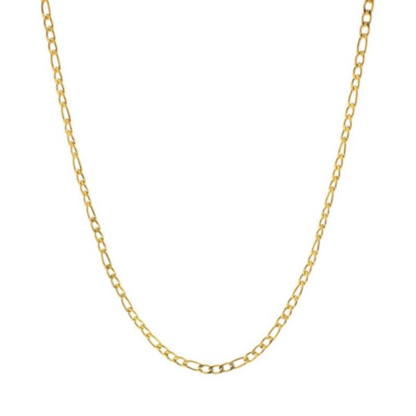 Lotus Jewelry Studio Figaro Charm Chain Necklace
