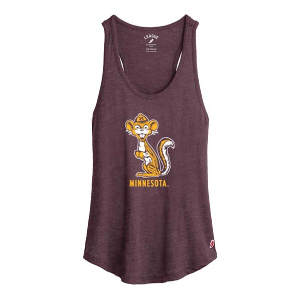 League Collegiate Women's Minnesota Golden Gophers Retro Intramural Tank product image