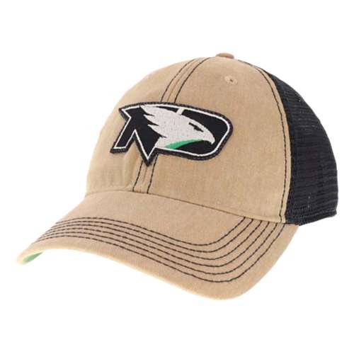 Legacy Athletic North Dakota Fighting Hawks Logo Patch Adjustable Hat