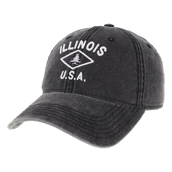 Men's Legacy Diamond Illinois Tree Snapback Hat product image