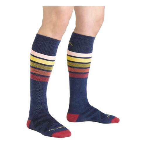 Women's Darn Tough Snowburst Midweight Knee High Skiing Socks