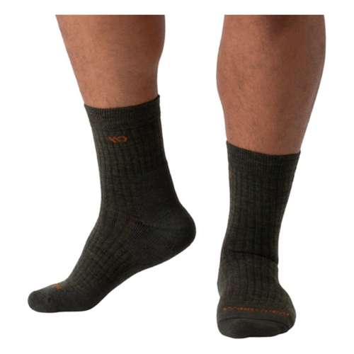 Men's Darn Tough Solid Midweight Micro Crew Hiking Socks