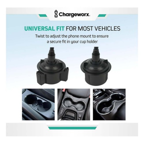 Chargeworx Magnetic Cupholder Phone Mount