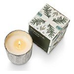 ILLUME Balsam & Cedar Small Boxed Crackle Glass Jar Candle - Thumbnail 3 of 5