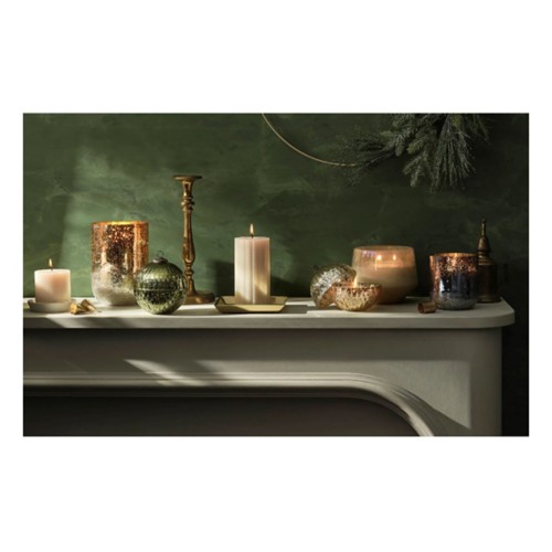 ILLUME Green Balsam & Cedar Mercury Ornament Jar Candle - Primary Image
