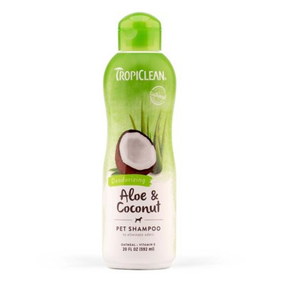 TropiClean Aloe and Coconut Pet Shampoo