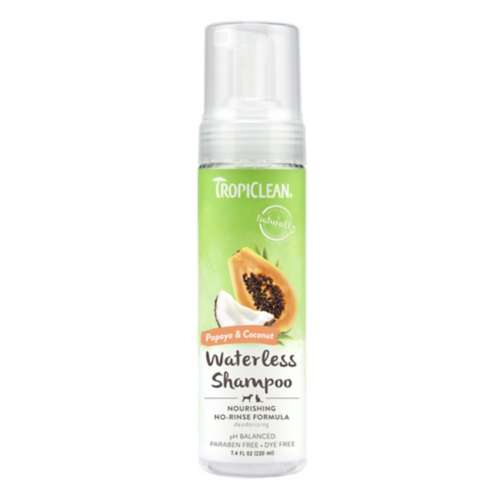 TropiClean Papaya & Coconut Waterless Pet Shampoo