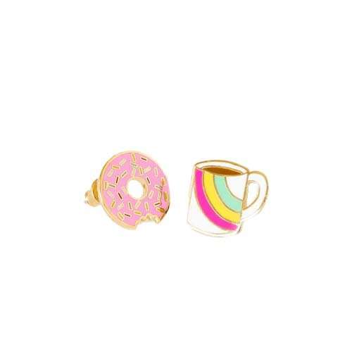 Yellow Owl Workshop Coffee & Donut Earrings
