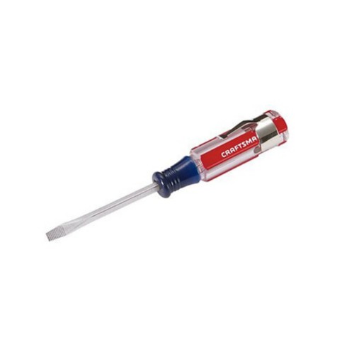 Craftsman 1/8 in. x 2-1/2 in. Slotted Screwdriver - Durable and Comfortable