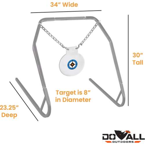 Do-All Range Ready High Cal Steel Gong Stand