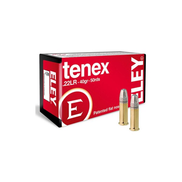 ELEY Tenex Flat Nose Rimfire Ammunition