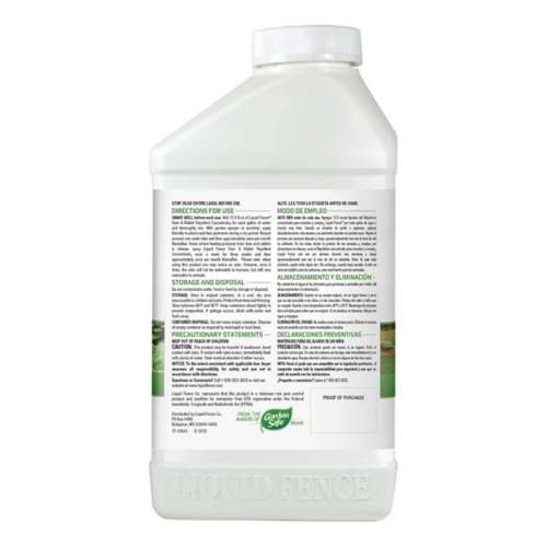 Liquid Fence Animal Repellent Liquid For Deer 32 oz