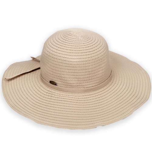 Women's Sun 'N' Sand Ribbon Sun cracked hat