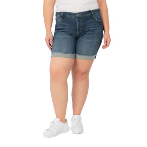 Women's KUT from the Kloth Plus Size Catherine Boyfriend Jean Shorts