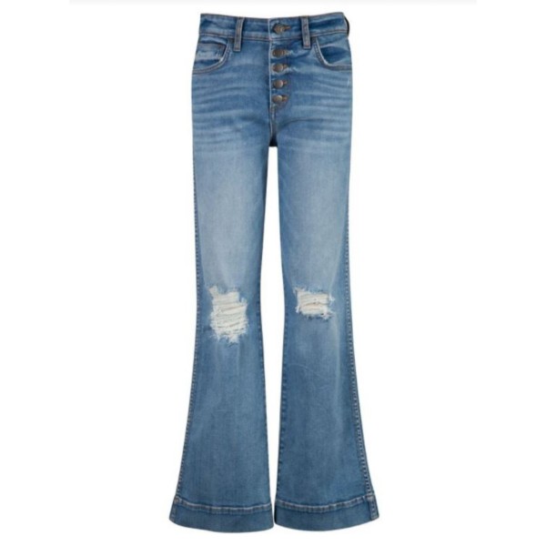 Women's KUT from the Kloth Kut Ana Ankle Flare Slim Fit Bootcut Jeans product image