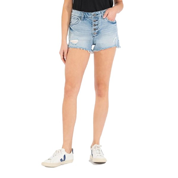 Women's KUT from the Kloth Jane High Rise Button Jean Shorts product image