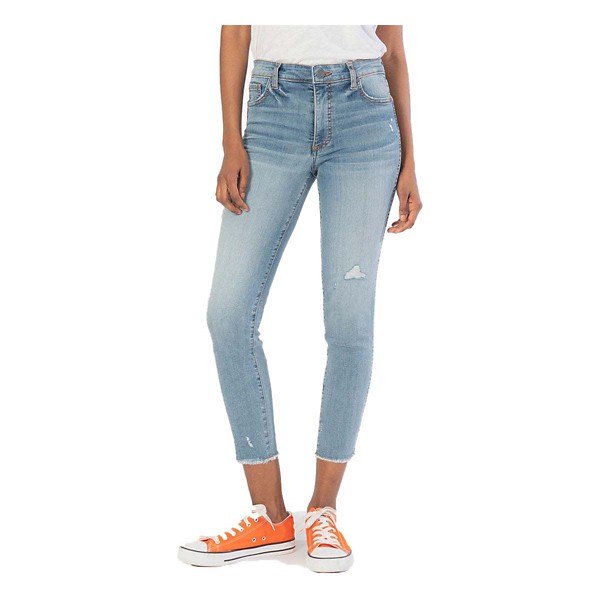 Women's KUT from the Kloth Connie Crop Fray Original Skinny Jeans product image