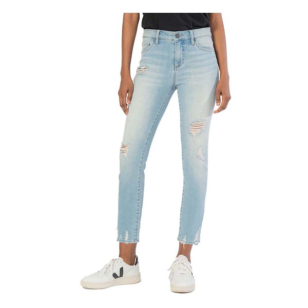 Women's KUT from the Kloth Reese Ankle Relaxed Fit Straight Jeans product image
