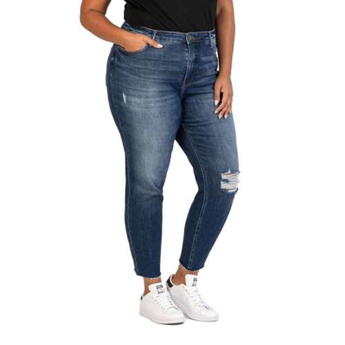 Women's KUT from the Kloth Plus Size Rachael Fab Ab Slim Fit Mom Jeans
