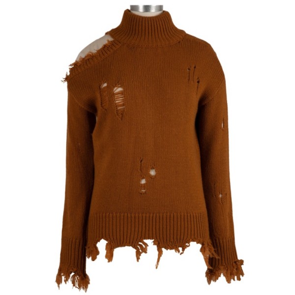 Women's KUT from the Kloth Viola Destructed Turtleneck Sweater product image