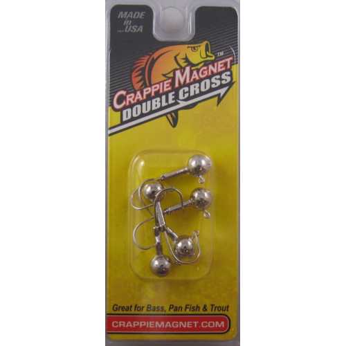 Crappie Double Cross Jig Heads 5 Pack