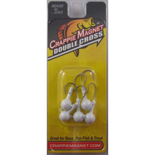 Crappie Double Cross Jig Heads 5 Pack