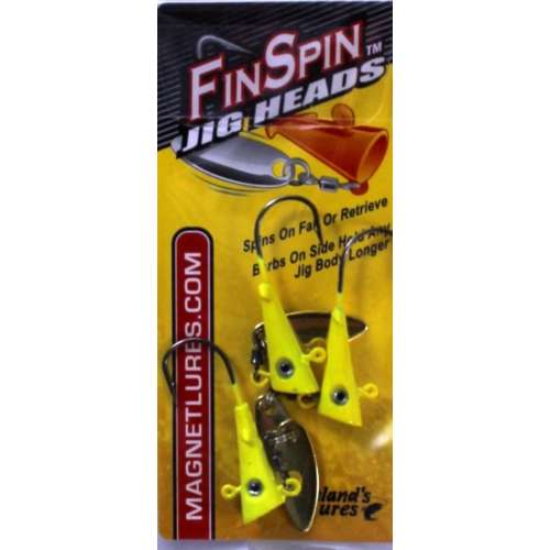Fin Spin Jig Head 3 Pack