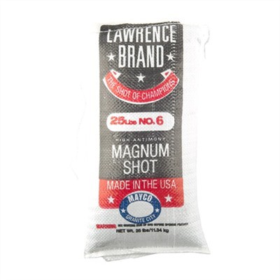 Lawrence Mag Shot #6 - 25lb Bag