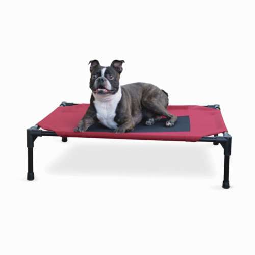 K&H Elevated Pet Bed - Red Medium