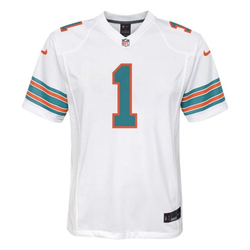 Nike Kids' Miami Dolphins Tua Tagovailoa #1 White Alternate