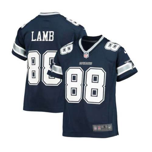 Nike Youth Dallas Cowboys CeeDee Lamb #88 White Game Jersey