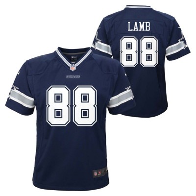 Infant Nike CeeDee Lamb Navy Dallas Cowboys Game Jersey Romper