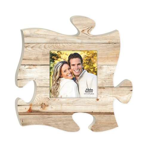 P. Graham Dunn Maple Wood Puzzle Photo Frame