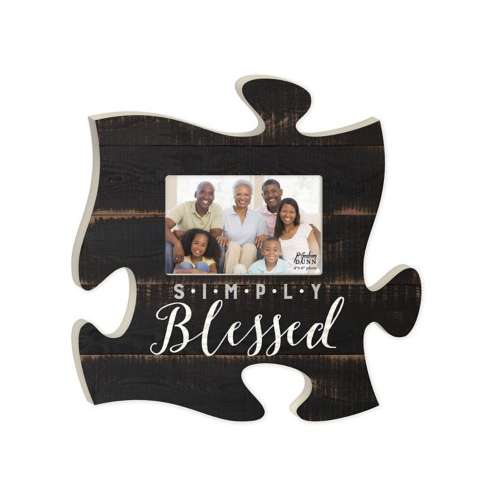 P. Graham Dunn Simply Blessed Puzzle Photo Frame