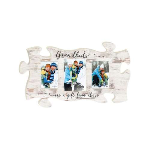 P. Graham Dunn Grandkids Are A Gift From Above Puzzle Photo Frame