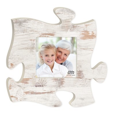P. Graham Dunn Weathered Faux Wood Puzzle Plaque