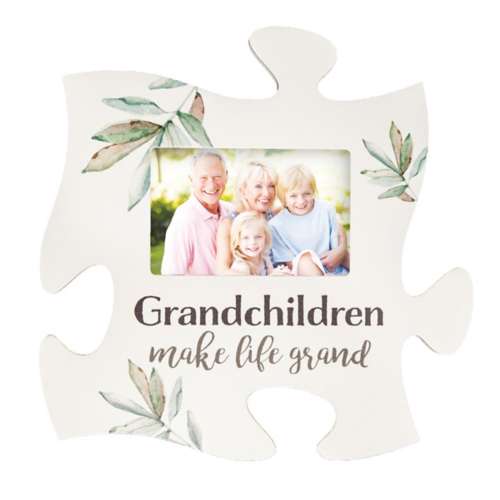 P. Graham Dunn Grandchildren Make Life Grand Puzzle Plaque