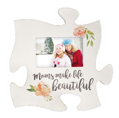 P. Graham Dunn Moms Make Life Beautiful Puzzle Plaque