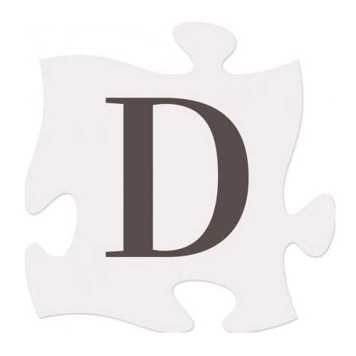 P Graham Dunn Letter D Puzzle Piece | SCHEELS.com