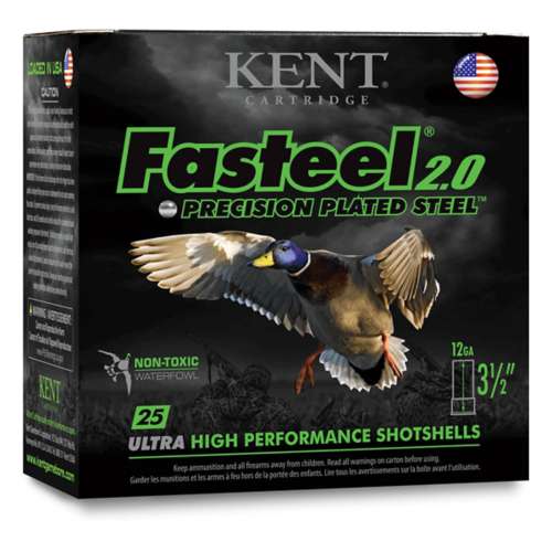 Kent Cartridge Fasteel 2.0 Waterfowl Non-Toxic 12 Gauge Shotshells