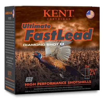 Kent Cartridge Ultimate Fast Lead Upland Diamond Shot 12 Gauge Shotshells
