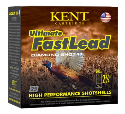 Kent Cartridge Ultimate Fast Lead Upland Diamond Shot 20 Gauge Shotshells