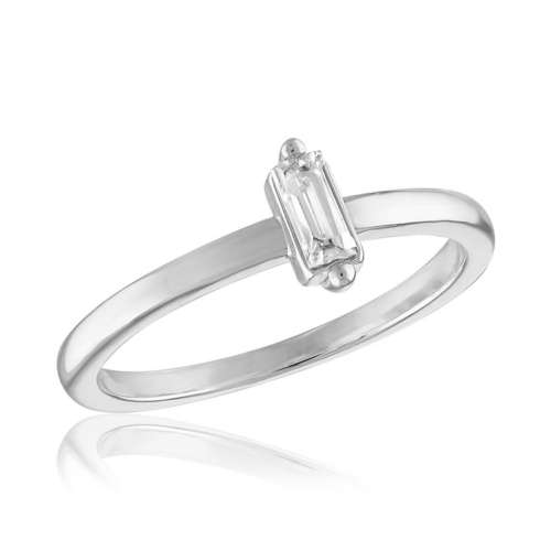 Women's Layers Vertical Single Baugette Ring